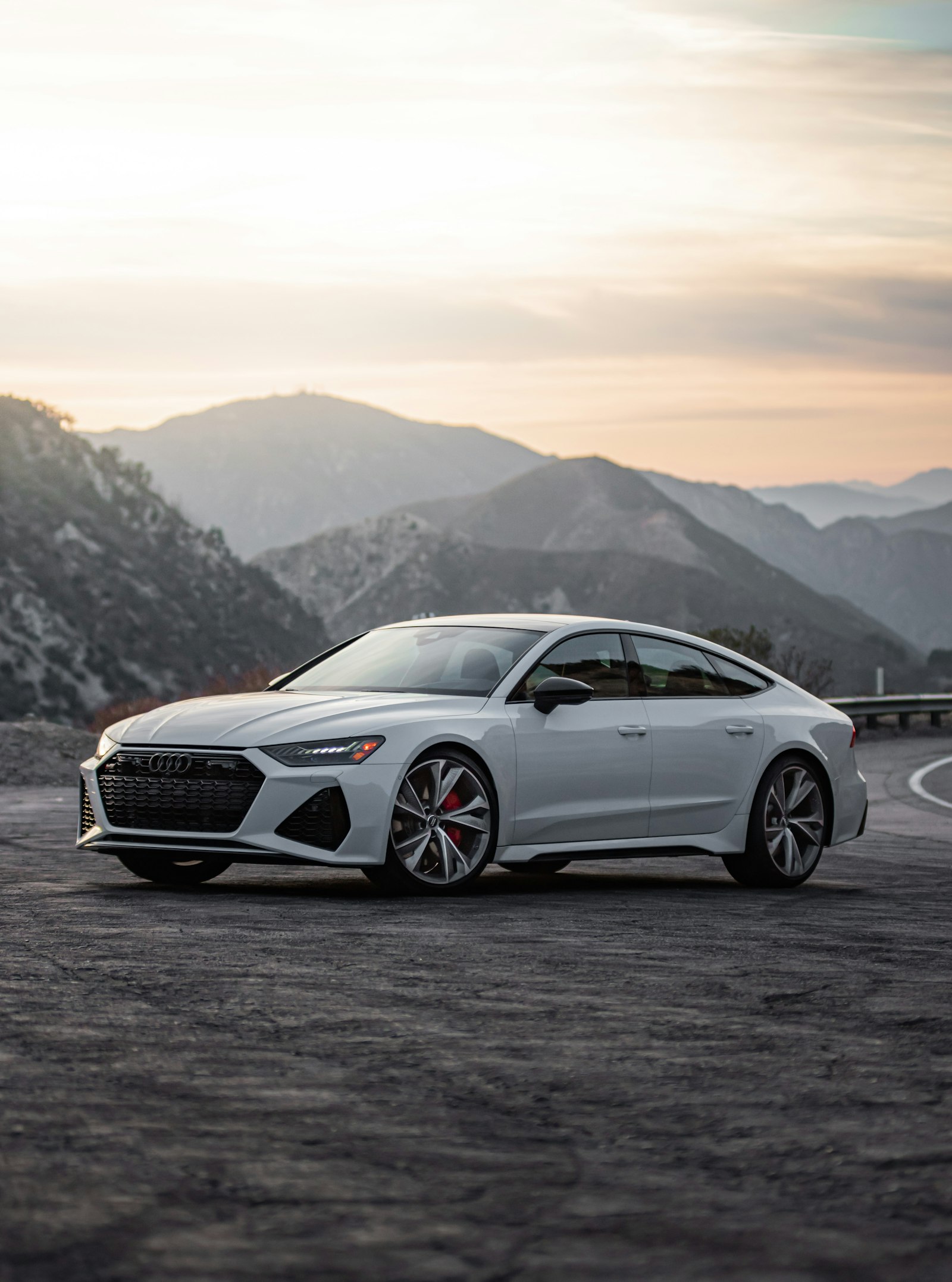 2021 Audi RS 7 in Glacier White